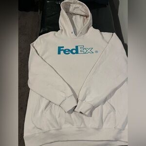 FedEx Beige Hoodie for Men